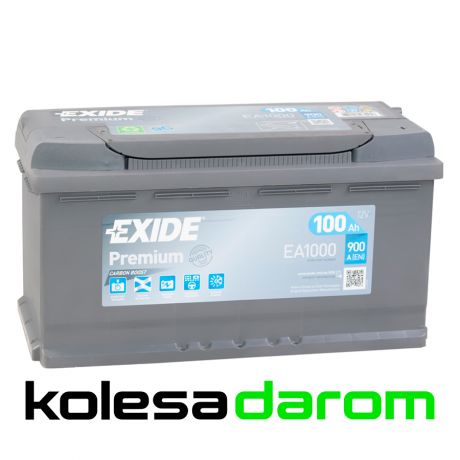 Exide Аккумулятор легковой "EXIDE" Premium 100Ач о/п L5