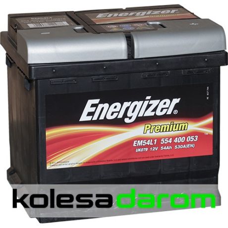 Energizer Аккумулятор легковой "ENERGIZER" Premium 54Ач о/п 554 400 053 L1