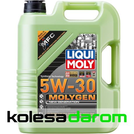 Liqui Moly Моторное масло для автомобиля Liqui Moly Molygen New Generation 5W30 5л.