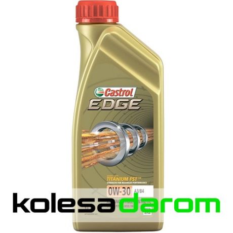 Castrol Моторное масло для автомобиля Castrol EDGE Titanium FST 0W30 A3/B4 1л.