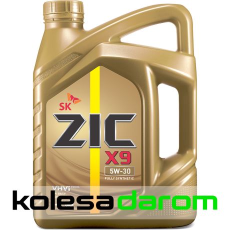 ZIC Моторное масло для автомобиля Zic X9 5W30 4л