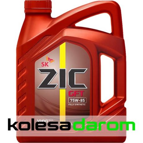 ZIC Трансмиссионное масло для автомобиля Zic GFT 75W85 4л