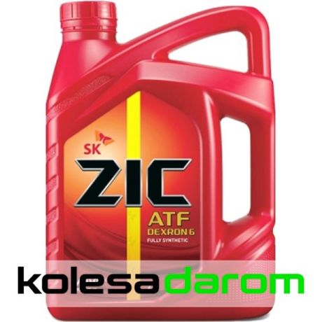 ZIC Трансмиссионное масло для автомобиля Zic ATF Dexron VI 4л