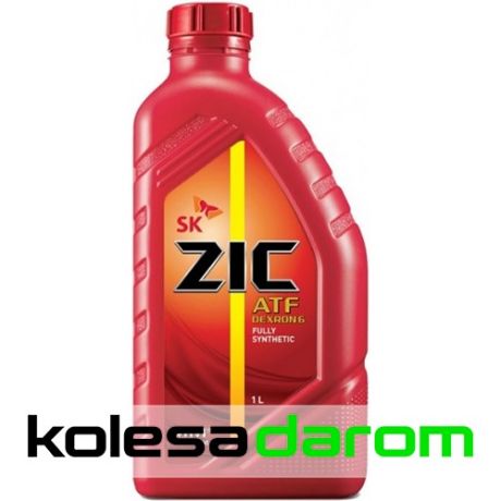 ZIC Трансмиссионное масло для автомобиля Zic ATF Dexron VI 1л