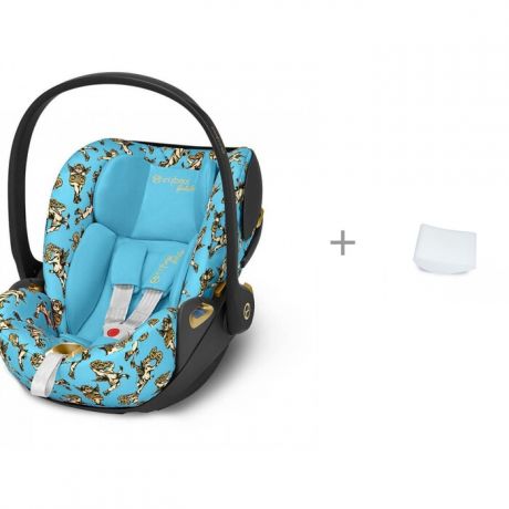 Группа 0-0+ (от 0 до 13 кг) Cybex Cloud Z i-Size FE JS и вкладыш АвтоБра для новорожденного в детское автокресло