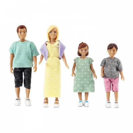 Куклы и одежда для кукол Lundby Набор кукол для домика классическая семья