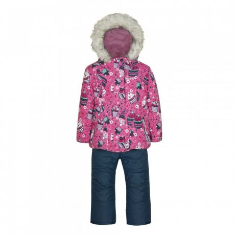 Утеплённые комплекты Gusti Комплект для девочки (куртка, полукомбинезон) GW20GS078