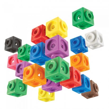 Конструкторы Learning Resources Игровой набор Соединяющиеся кубики Оживи фантазию (200 элементов)