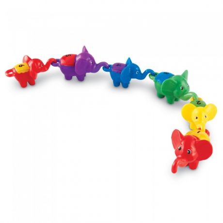 Раннее развитие Learning Resources Игровой набор Разноцветные слоны (10 элементов)