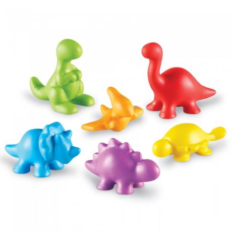 Игровые наборы Learning Resources Игровой набор фигурок Динозавры (72 элемента)