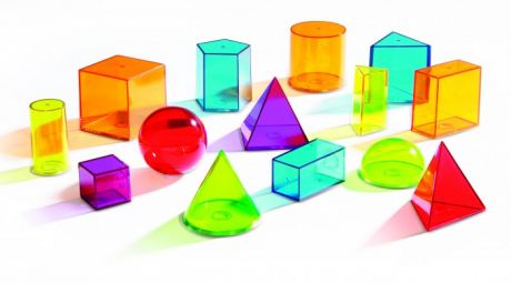 Раннее развитие Learning Resources Игровой набор Объемные геометрические фигуры (14 элементов)