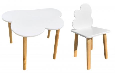 Детские столы и стулья РусЭкоМебель Набор мебели Eco Cloud