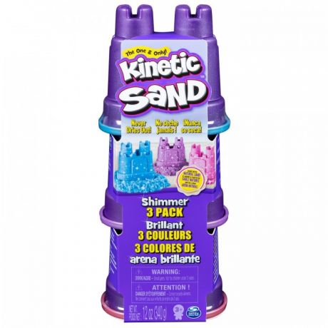 Кинетический песок Kinetic Sand Набор для лепки Кинетический песок Мерцание