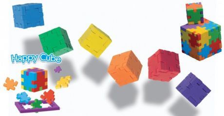 Пазлы Happy Cube Набор 6 пазлов