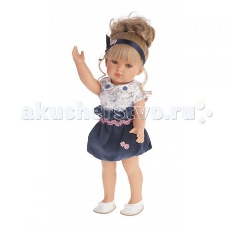 Куклы и одежда для кукол Munecas Antonio Juan Кукла Белла в синем платье 45 см 2809B