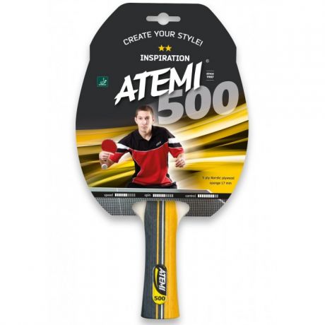 Спортивный инвентарь Atemi Ракетка для настольного тенниса 500 CV