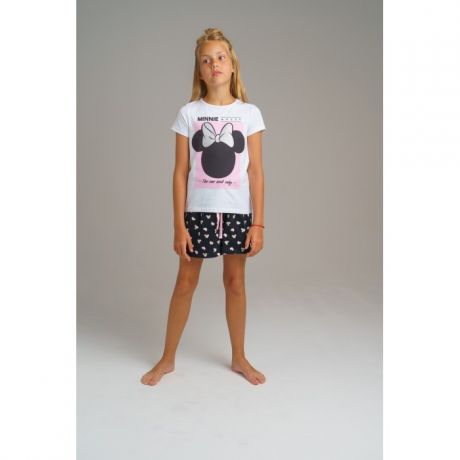 Домашняя одежда Playtoday Комплект для девочек (футболка, шорты) Home tween girls 2020