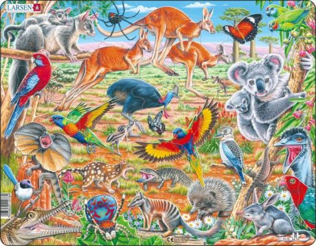 Пазлы Larsen Пазл Дикие животные Австралии