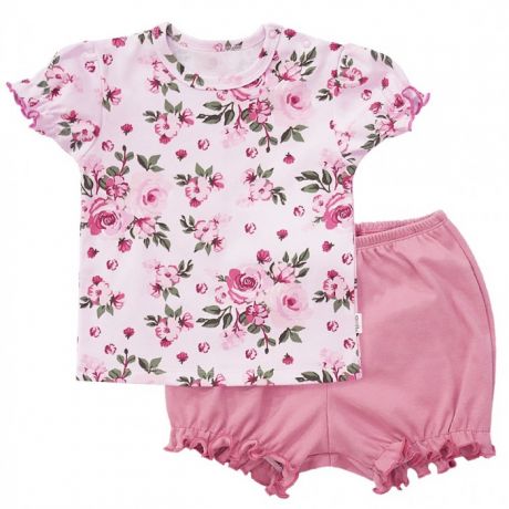 Комплекты детской одежды Milimbi Комплект (футболка, шорты) Цветочный бал