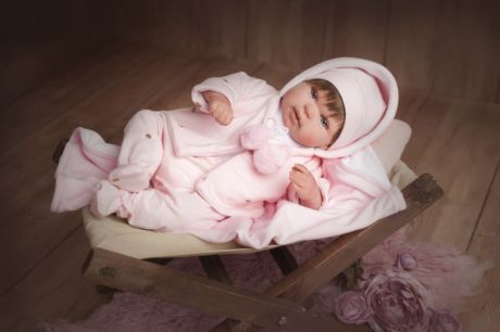 Куклы и одежда для кукол Arias Reborns Пупс новорождённый Blanca 45 см