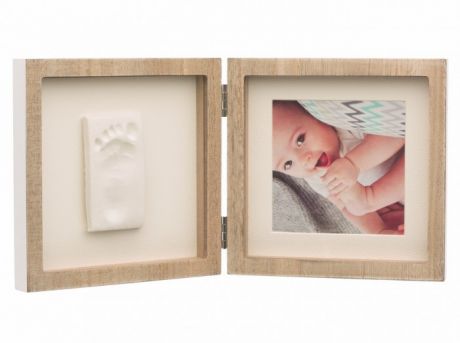 Фотоальбомы и рамки Baby Art Рамочка двойная с отпечатком 3601098300