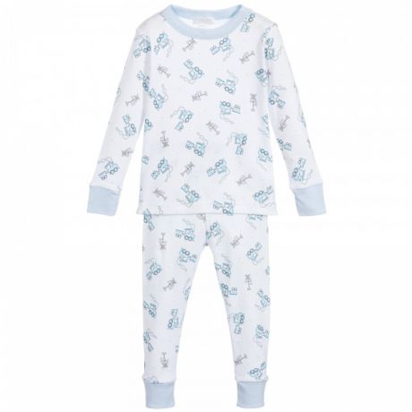 Домашняя одежда Magnolia baby Пижама для мальчика Tiny Choo Choo Long Pijamas