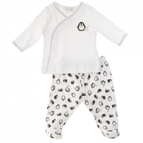 Комплекты детской одежды Magnolia baby Комплект (распашонка, ползунки) Precious Penguins 788-735P