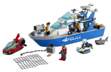 Lego Lego City 60277 Лего Город Катер полицейского патруля