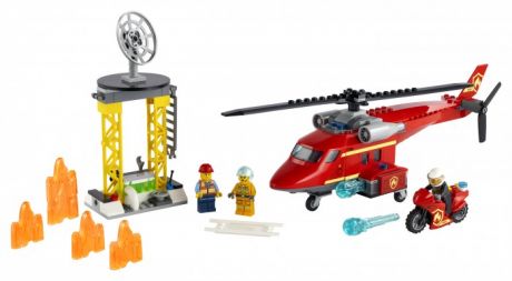 Lego Lego City 60281 Лего Город Спасательный пожарный вертолёт