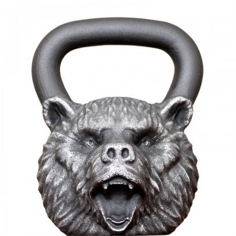 Спортивный инвентарь Iron Head Гиря Медведь 24 кг