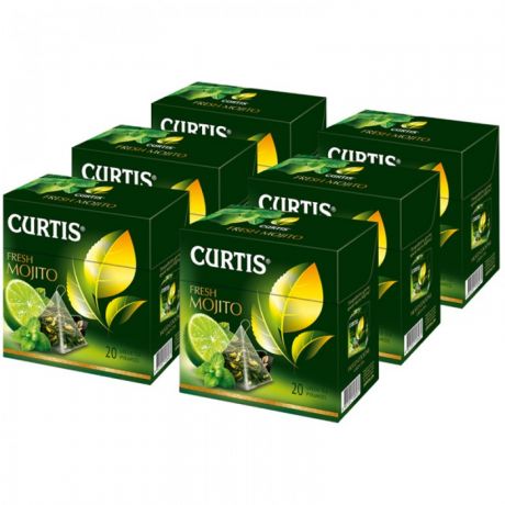 Чай Curtis Чай зеленый Fresh Mojito 6 шт.