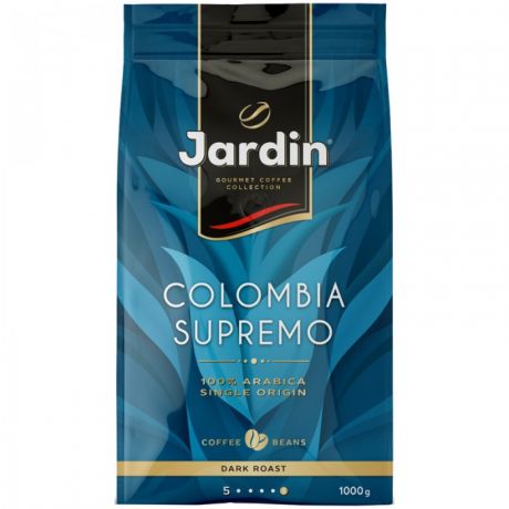 Кофе Jardin Кофе в зернах Colombia Supremo 1 кг