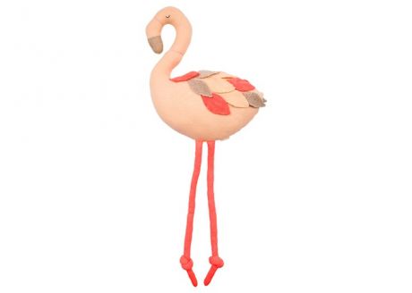 Мягкие игрушки MeriMeri трикотажная Фламинго
