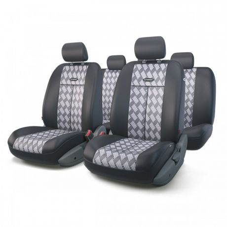 Аксессуары для автомобиля Autoprofi Автомобильные чехлы TT Airbag TT-902J (9 предметов)
