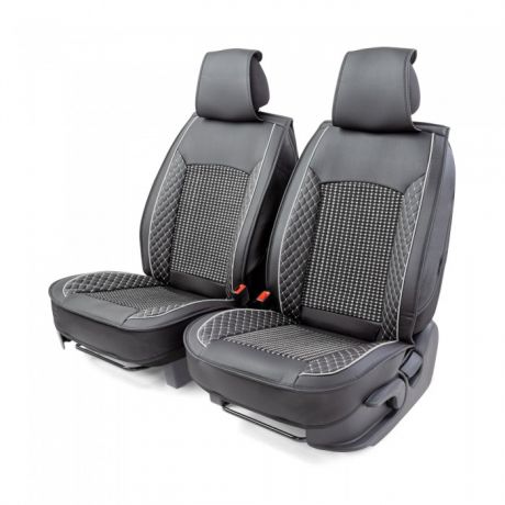 Аксессуары для автомобиля CarPerformance Каркасные накидки на передние сиденья экокожа, CUS-2102 2 шт.