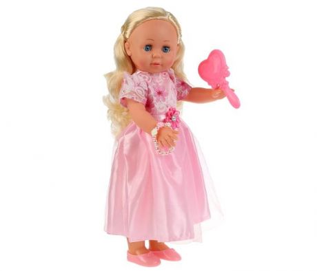 Куклы и одежда для кукол Карапуз Интерактивная кукла Ангелина с аксессуарами 50 см