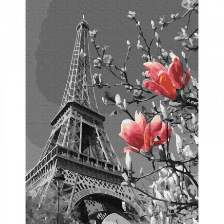 Картины по номерам Molly Картина по номерам Весна в Париже 30х40 см