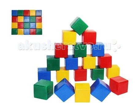 Развивающие игрушки СВСД Набор кубиков 20 шт.