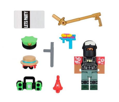 Игровые фигурки Roblox Игрушка фигурка героя Party Swat Team Avatar Shop с аксессуарами