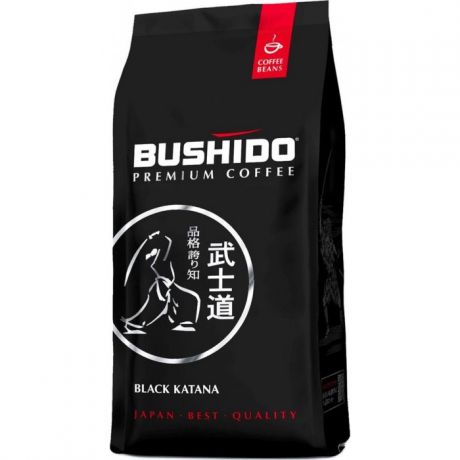 Кофе Bushido Кофе в зернах Black Katana 1 кг
