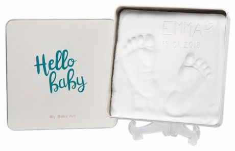 Декорирование Baby Art Коробочка для создания детского отпечатка Мэджик бокс квадратная 16.7х16.5 см
