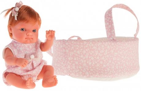Куклы и одежда для кукол Munecas Antonio Juan Пупс Ольга в розовом 21 см