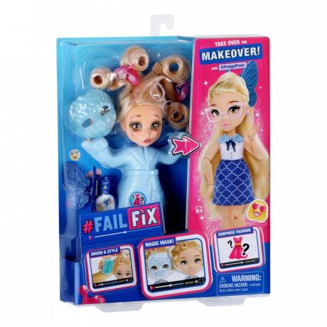 Куклы и одежда для кукол FailFix Игровой набор кукла 2в1 Преппипош с аксессуарами
