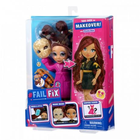 Куклы и одежда для кукол FailFix Игровой набор Кукла 2в1 Лавс Глэм с аксессуарами