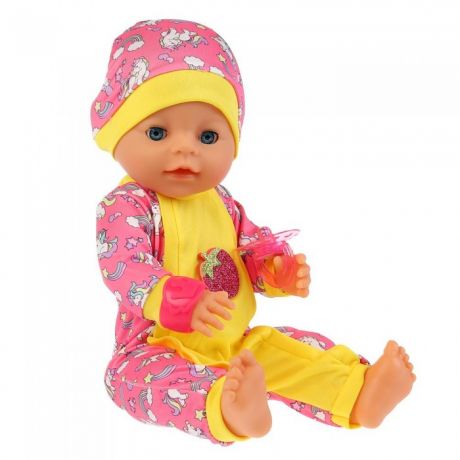 Куклы и одежда для кукол Карапуз Пупс озвученный Сонечка 40 см