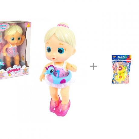 Игрушки для ванны IMC toys Bloopies Кукла плавающая Mimi и Yako МиниМания игрушки-брызгалки в ванну Н85569
