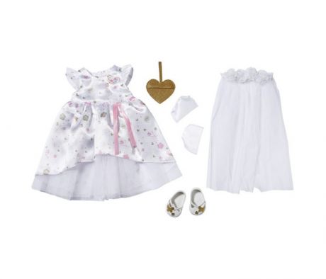 Куклы и одежда для кукол Zapf Creation Baby born Одежда для невесты Делюкс