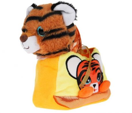 Мягкие игрушки Мой питомец Тигр в сумочке