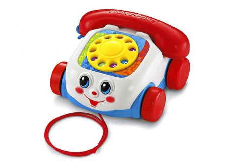 Каталки-игрушки Fisher Price Mattel Говорящий телефон на колесах