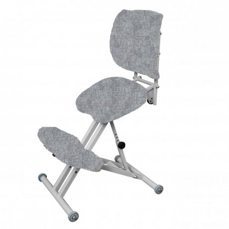 Детские столы и стулья Олимп Коленный стул со спинкой СК2-1 (серый корпус)